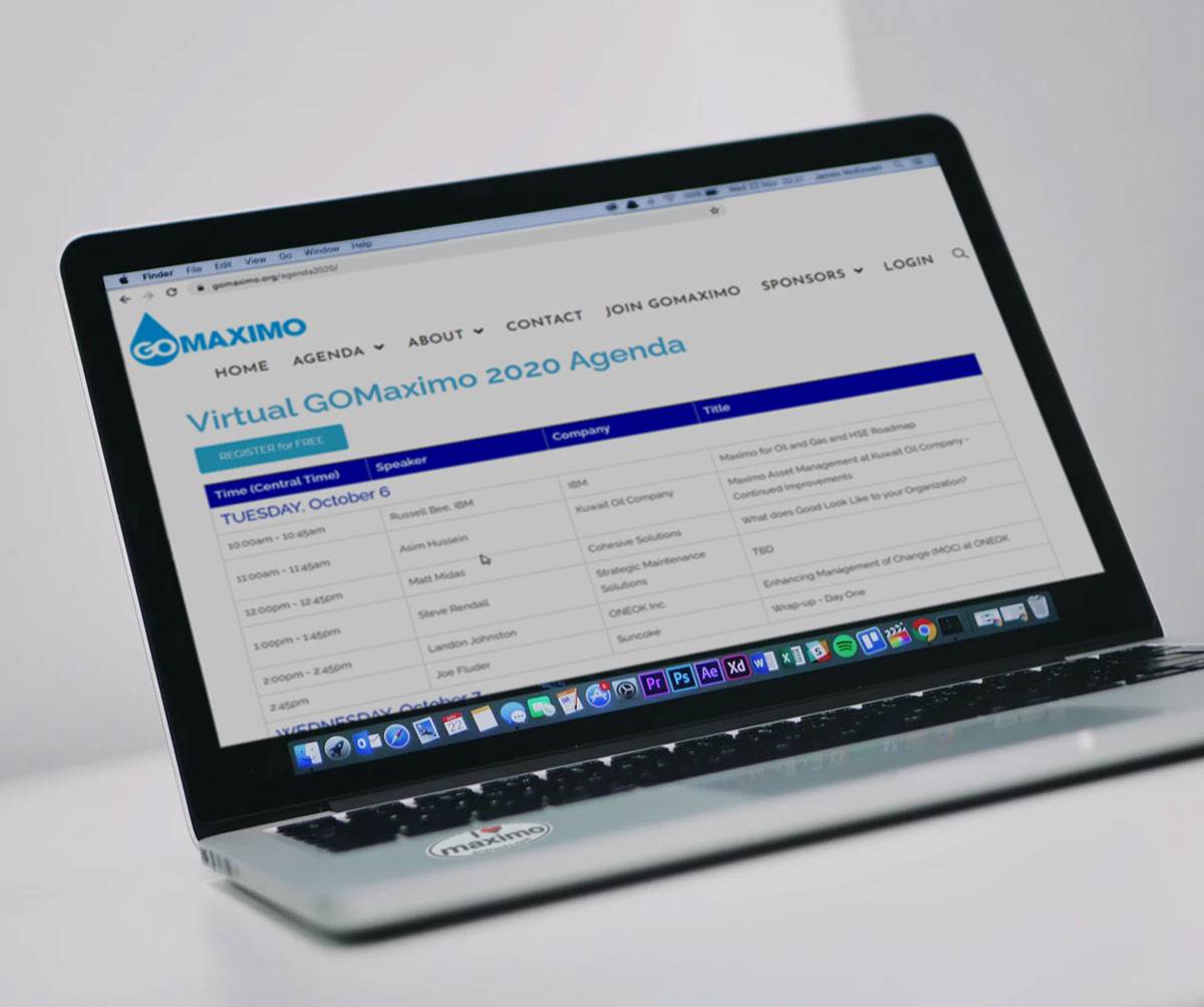 Read more about the article Virtual GOMaximo 2020 Agenda Announced